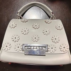 ZAC Zac Posen Eartha Iconic Floral Gray Crossbody Bag